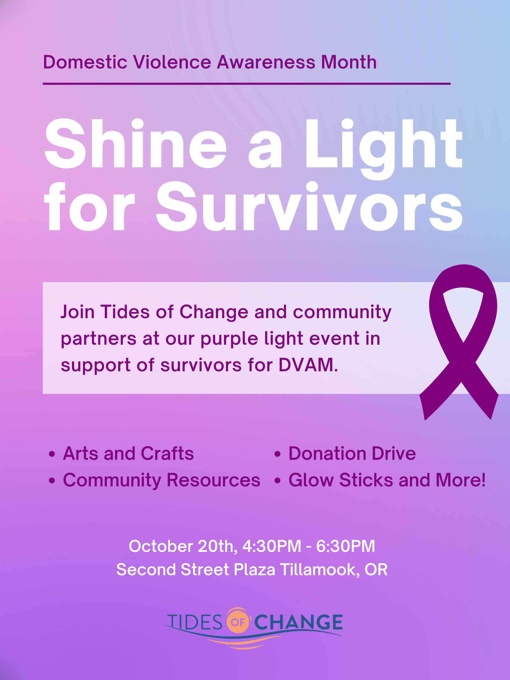 shine-a-light-for-survivors-tillamook-area-chamber-of-commerce