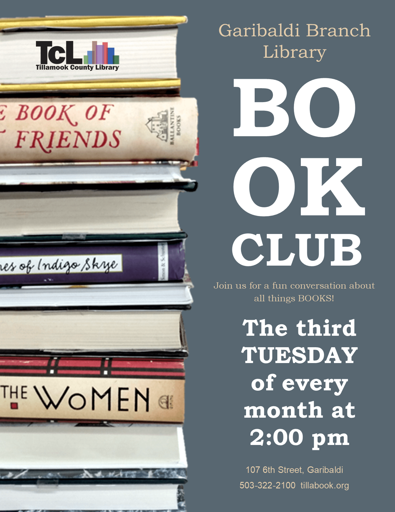 Garibaldi Book Club